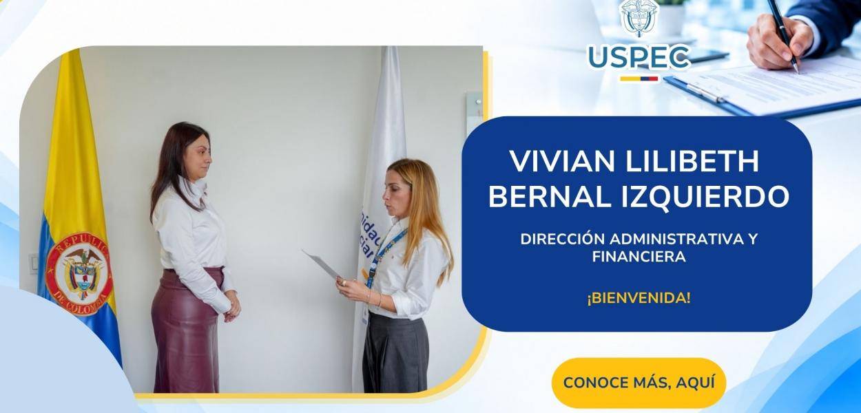 Directora Administrativa y Financiera - Vivian Bernal
